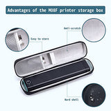Case, Compatible With M08F/D810/P831/Tp81 Letter & A4 Portable Printer, For Itari A886, Tattmuse A887 Mobile Travel Printer Storage Holder Paper & Usb Cable(Box Only)