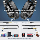 A71 Hi-Res Studio Recording Headphones - Wired Over Ear Headphones With Sharep