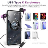 Usb C Headphone, Usb Type C Earphones Wired Earbuds For Pixel 7 6A 6 Pro Magne