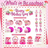 37Pcs Mothers Day Decorations, Happy Mothers Day Banner