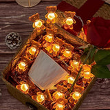 Decorative String Lights Cute Indoor Teddy Bear Ornaments Party Decoration Usb Or Battery Powered Fairy Lights With Time