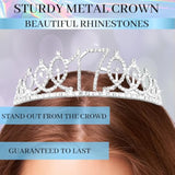 17th Birthday Dancing Queen Party Decoration Set: Blue & Silver