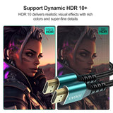 8K Hdmi Arc/Earc Cable For Soundbar 6.6Ft, Earc Hdmi 2.1 Cable, High Speed Hdm