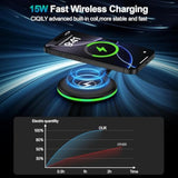 Pixel 9A Wireless Charger Fast Charging Pad For Google Pixel 10 Pro Xl/9 Pro/8A/7A/7/6/2Pack 15W Wireless Android Charger Fast Charging Station For Samsung Galaxy S25 Ultra/S24/S24/S23/S22/S21/S20/S10