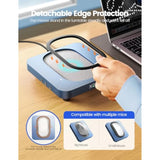 Undetectable Mouse Jiggler,Mouse Mover Wiggler Shaker Device With Enlarged Turntable Adjustable Interval,Led Display Moves Randomly,For Gift Keeps Pc/Laptap Active To Improve Office Efficiency
