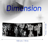 "We Want Beer" Funny Flag Banner (2x6Ft) Bar, Dorm, or Room Decor