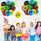 107PCS Green Balloon Garland Kit – Green, White & Confetti Balloons for Jungle Party and Events