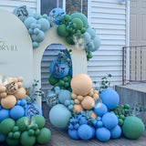 168-pc "Gone Fishing" balloon garland arch for birthday, retirement & baby shower décor