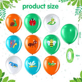 Insect Party Balloons: Bug & Butterfly Latex Decor - 50pcs
