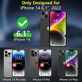 Battery Case For Iphone 14, Upgraded10000Mah High Capacity Rechargeable Portable Protective Extended Charger Case Wireless Charging Compatible With Iphone 14 (6.1 Inch) Charging Cover& Carplay (Black)