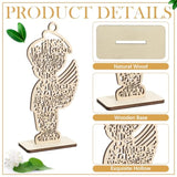 18 Pcs Guardian Angel Wings Boy Wooden Baptism Centerpiece For Table,Centros De Mesa Para Bautizo, Religious Baptism Favors For Baby Shower Wedding Party Decor