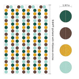Sage Green Gold Brown Paper Streamers 52ft Baby Shower Party Decor