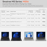 Smatree MS56 Hard EVA Protective Sleeve with Stand for 14 inch Lenovo ThinkPad L14 Gen 5/X1 Yoga Gen 8/7/6 2 in 1, for ThinkPad X1 Carbon Gen 11/10, for IdeaPad Flex 5i/5 2 in 1,ThinkBook 14 Gen 6/7