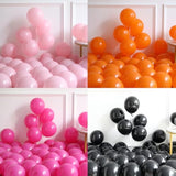 Halloween Balloon Arch Kit: Pink, Orange, Black, and Ghost Decor