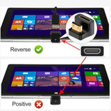 8K Mini Hdmi U Shape Angle Adapter Uhd2.1 Mini Hdmi Male To Mini Hdmi Female 1