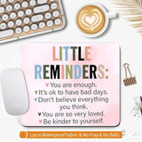 Inspirational Gift Mouse Pad,Square Waterproof Non-Slip Rubber Base Mousepads Office Laptop,Non-Slip Rubber Base Mousepads Office Laptop With Inspirational Design
