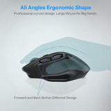 Large Bluetooth Wireless Mouse, 3 Modes Bluetooth 5.0&3.0 Mouse, X-31 Large Mo