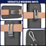 Heavy Duty Holster For Samsung Galaxy A17, A16, A15, A14, A13, A36, A35, A32, A73 5G, A72, A71, A55, A54, A53, A42, A23, A03S Xcover6 Pro, Lg Stylo 6, K62, Moto G, G22, G84 (Fits Armor Case)