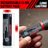 1-Pack 4V Usb Redlituium Battery Compatible With Milwaukee 48-11-2131 But 20 Percent More Runtime,For Milwaukee Headlamp,Flashlight And Other Tools