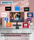 14 Inch Small Smart Tv, Hd Led Flat Screen Smart Tv With Atsc Tuner/Hdmi/Usb/Av For Kitchen, Rv, Camper, Bedroom Or Travel Use