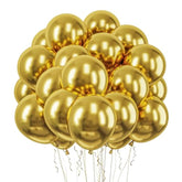 65Pcs Hot Pink Party Balloons, 12 Inches Helium Party Balloons With Ri