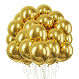 65Pcs Hot Pink Party Balloons, 12 Inches Helium Party Balloons With Ri