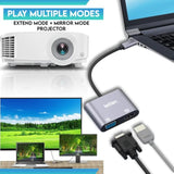 Usbc To Vga/Hdmi Adapter Usb C Hub Multiport Adapter Usb Hdmi Adapter 4K@60Hz