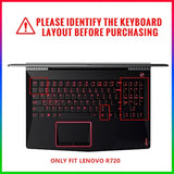 Silicone Keyboard Cover For Lenovo Legion 15.6" Y520 Y530 Y540 Y545 Y720 R720