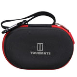 Storage Case For Glorious/Tmkb Falcon M1Se/Hyperx Gaming Wireless Mouse, Model O/D Rgb Mouse With Lights Hard Travel Case, Protective Carrying Storage Bag(Only Box) (Black & Red)