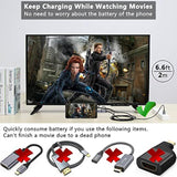 Hdmi Adapter Micro Usb Type C 2 In 1 Mhl Cable Braided Video Converter & Charg