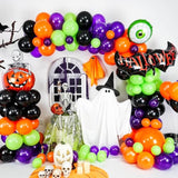 Halloween Balloon Garland Kit: Ghost, Bat & Pumpkin Foil Balloons