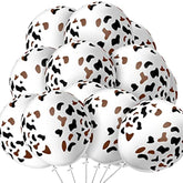 50 Pcs Cow Balloons Latex Funny Print Cow Farm Balloons For Wedding Birthday Party Supplies Decorations