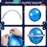 137-Pc Space Balloon Arch Kit for Galaxy-Themed Birthday Décor