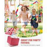 12 Pack Dance Ribbon Party Favors For Kids,Rainbow Birthday Decorations,Unicorn Princess Fairy Party Supplies,Girls Party Games,Gymnastics Goody Bag Stuffers