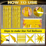 New Year 2026 Party Kit with Balloons, Banner, Foil Balloons, and Fringe Curtain