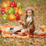 Thanksgiving Fall Balloons Decorations Foil and Latex Balloons for Birthday Party Decor