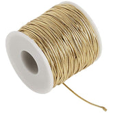 1318/50-634 Stretch Cord Polyester Ribbon, 50 Yd, Gold