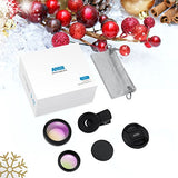 (Upgraded) Phone Camera Lens, 0.45X Super Wide Angle Lens, 15X Macro Lens, Clip-On 2 in 1 Professional for iPhone Lens Kit for TIK Tok, Vlog, Yotube,