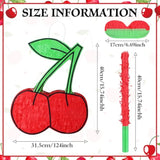 Set Of 3 Coquette Cherry Piñata Red Piñata Party Game Set She'S The Cherry On Top Birthday Decorations With Stick Mask For Coquette Birthday Baby Shower Party Game Supplies Decoration