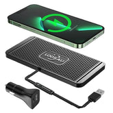 Wireless Car Charger Charging Pad 15W Non Slip Fastcharger For Car Wireless Phone Charger For Android For Iphone 11/12/13/14/15/16 Pro Max Xs,Samsung Galaxy S20, S10+ Note 9?Lg