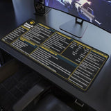 Power Bi Shortcut Mouse Pad – Data Visualization & Dashboard Cheat Sheet Desk Mat For Data Analysts, Business Intelligence Professionals & Students, Essential Computer Accessory For Work And Study Kmh
