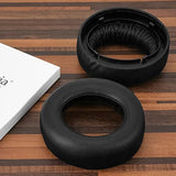Geekria Elite Sheepskin Replacement Ear Pads for Sony PlayStation 5 Pulse 3D, PS5 Wireless Headphones Ear Cushions, Repair Parts (Black)