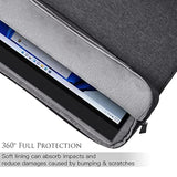 16.1 Inch Portable Monitor Case Sleeve Bag For 16" Veout Kyy Lepow Gtek Viewsonic Zscmalls 15.6" Usb-C Portable Display Monitors, 15"X10.8" Space Grey