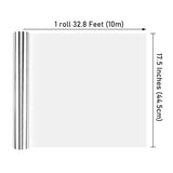 Silver Metallic Wrapping Paper, Solid Color Paper,Gift Wrapping Paper,Perfect For Wedding,Valentine'S Day,Birthday, Christmas,Baby Shower,Diy Bouquet (17 Inches X 32.8 Feet)