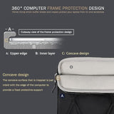 Voova Puffy Laptop Sleeve Case 15.6 16 Inch Compatible with MacBook Pro 16 M1/M2/M3/M4 Max 2019-2025, 15.6-16” Hp Lenovo Acer Asus, Cute Computer Cover Bag with Accessories Pouch, Black