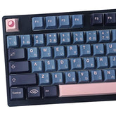 Pbt Keycaps, 134 Keys Cherry Profile Nightsakura Keycaps Dye Sublimation Japan