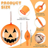 36pcs Halloween Punch Balloons Jack O Lantern Ghost Pumpkin Latex Party Favors