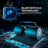 Monster Adventurer Force Bluetooth Speakers, IPX7 Waterproof Bluetooth Speaker 5.0 with Microphone Input, 80W Portable Bluetooth Speakers with 40H Playtime for Indoor and Outdoor Party