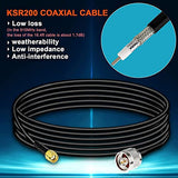 Waterproof 8Dbi Long Range Cellular Ultra Distance Lora Gateway Antenna Omni-Directional Glass Fiber Lorawan 915Mhz Antenna With 5M/16.4Ft Cable For Helium Rak Hotspot Hnt Finestra Miner Mining