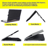 Laptop Cover For Hp Envy X360 Laptop 15T /15Z-Xxx/ 15-Ed/15-Er/15-Ep/15T-Es100...All Inclusive Drop Case 15.6" Pu Leather Inside Pocket Cover (15.6Inch, Red Wine)